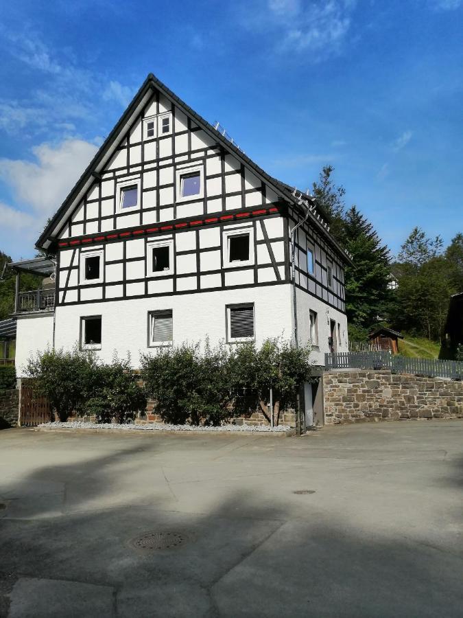 Apartment am Felsen Züschen Winterberg Exterior foto